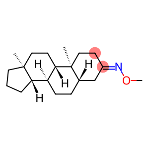 Androstan-3-one, O-methyloxime, (5α)- (9CI)