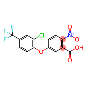5-[2-Chloro-4-(trifluoromethyl)phenoxy]-2-nitrobenzoic acid