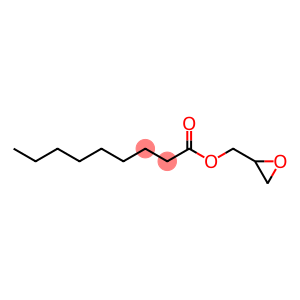 Nonanoic acid oxiranylmethyl ester