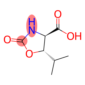 4-Oxazolidinecarboxylicacid,5-(1-methylethyl)-2-oxo-,(4R,5S)-rel-(9CI)