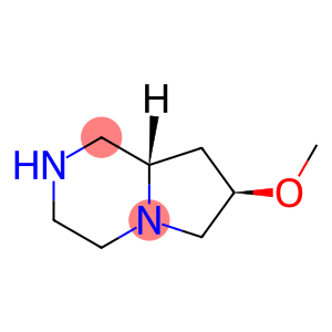 Pyrrolo[1,2-a]pyrazine, octahydro-7-methoxy-, (7R,8aS)- (9CI)