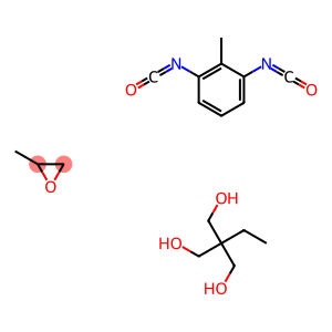 2-乙基-2-(羟甲基)-1,3-丙二醇与1,3-二异氰酸根合甲苯和甲基环氧乙烷的聚合物