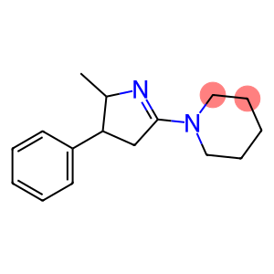 Piperidine, 1-(3,4-dihydro-2-methyl-3-phenyl-2H-pyrrol-5-yl)-