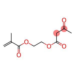 Butanoic acid, 3-oxo-, 2-((2-methyl-1-oxo-2-propenyl)oxy)ethyl ester