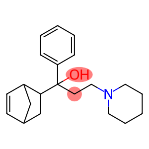 1-phenyl-3-piperidino-1-(8,9,10-trinorborn-5-en-2-yl)propan-1-ol