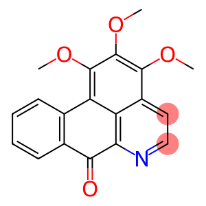 7H-Dibenzo[de,g]quinolin-7-one, 1,2,3-trimethoxy-