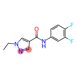 1H-Pyrazole-4-carboxamide,N-(3,4-difluorophenyl)-1-ethyl-(9CI)