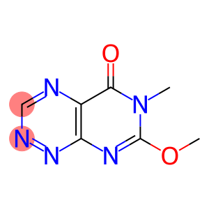 Pyrimido[5,4-e]-1,2,4-triazin-5(6H)-one, 7-methoxy-6-methyl-