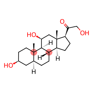 3Β,11Β,21-三羟基-5Α-孕甾-20-酮
