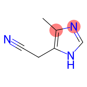 1H-Imidazole-5-acetonitrile, 4-methyl-