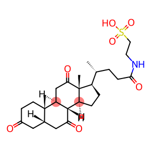 Ethanesulfonic acid, 2-[[(5β)-3,7,12,24-tetraoxocholan-24-yl]amino]-