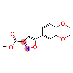 5-(3,4-dimethoxyphenyl)-3-isoxazolecarboxylic acid methyl ester
