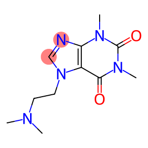 7-(2-dimethylaminoethyl)-1,3-dimethyl-xanthine