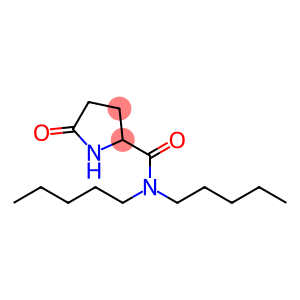 2-Pyrrolidinecarboxamide, 5-oxo-N,N-dipentyl-