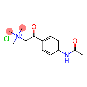 Benzeneethanaminium, 4-(acetylamino)-N,N,N-trimethyl-beta-oxo-, chloride
