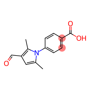 4-(3-甲酰-2,5-二甲基-1H-吡咯-1-基)苯甲酸