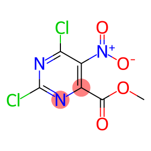 4-Pyrimidinecarboxylic acid, 2,6-dichloro-5-nitro-, methyl ester