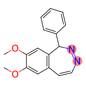 1H-2,3-Benzodiazepine, 7,8-dimethoxy-1-phenyl-