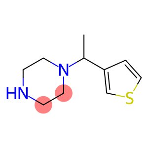 1-(1-thiophen-3-ylethyl)piperazine