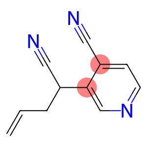 3-Pyridineacetonitrile,  4-cyano--alpha--2-propenyl-  (9CI)