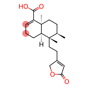 1-Naphthalenecarboxylic acid, 5-[2-(2,5-dihydro-5-oxo-3-furanyl)ethyl]-3,4,4a,5,6,7,8,8a-octahydro-5,6,8a-trimethyl-, (4aR,5S,6R,8aS)-