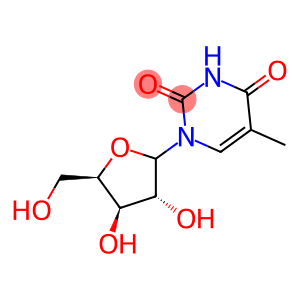 1-(beta-D-Xylofuranosyl)-5-methyluracil