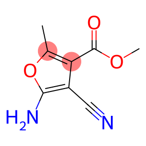 3-Furancarboxylic acid, 5-amino-4-cyano-2-methyl-, methyl ester