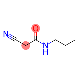 2-cyano-N-propyl-ethanamide
