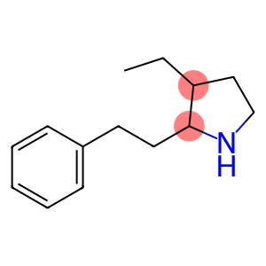 Pyrrolidine, 3-ethyl-2-(2-phenylethyl)-
