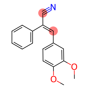 (2E)-3-(3,4-二甲氧苯基)-2-苯基丙烯腈