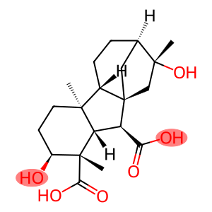 Gibbane-1,10-dicarboxylic acid, 2,8-dihydroxy-1,4a,8-trimethyl-, (1α,2β,4aα,4bβ,10β)-