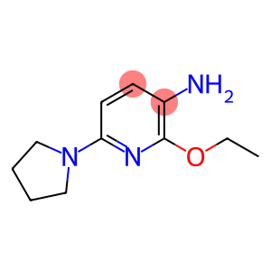 3-Pyridinamine,2-ethoxy-6-(1-pyrrolidinyl)-(9CI)