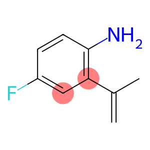 Benzenamine, 4-fluoro-2-(1-methylethenyl)-