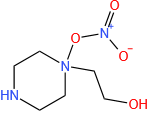 1-Piperazineethanol, 1-nitrate