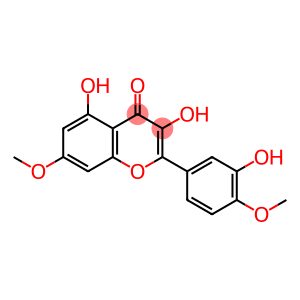 3,5-dihydroxy-2-(3-hydroxy-4-methoxyphenyl)-7-methoxy-4h-1-benzopyran-4-on