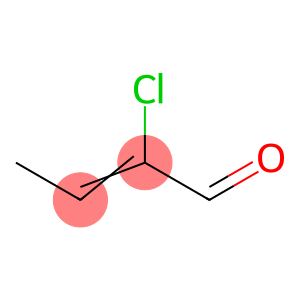 2-Butenal, 2-chloro- (9ci)