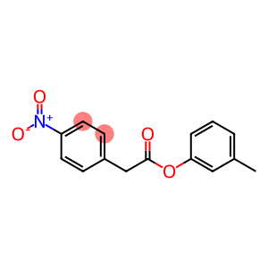 4-Nitrobenzeneacetic acid 3-methylphenyl ester