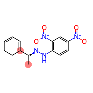 Ethanone, 1-(1,3-cyclohexadien-1-yl)-, 2-(2,4-dinitrophenyl)hydrazone