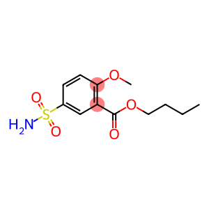 Butyl 5-sulfamoyl-o-anisate