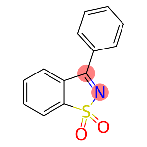 3-苯基苯并[D]异噻唑1,1-二氧化物