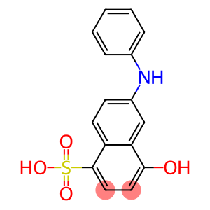 4-Hydroxy-6-(phenylamino)-1-naphthalenesulfonic acid