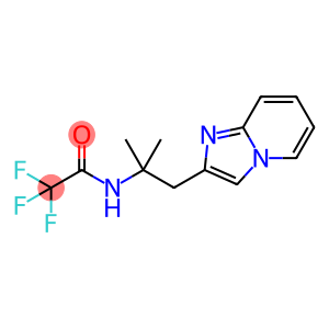 2,2,2-trifluoro-N-(1-(imidazo[1,2-a]pyridin-2-yl)-2-methylpropan-2-yl)acetamide