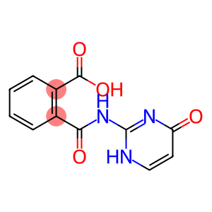 Benzoic acid, 2-[[(1,4-dihydro-4-oxo-2-pyrimidinyl)amino]carbonyl]-