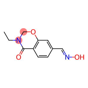 2H-1,3-Benzoxazine-7-carboxaldehyde,3-ethyl-3,4-dihydro-4-oxo-,7-oxime(9CI)