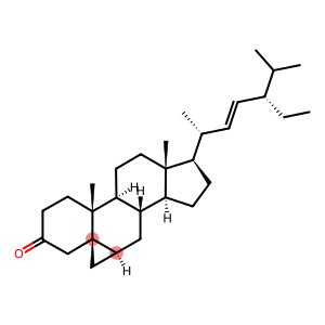 (5β,22E)-3',6α-Dihydrocyclopropa[5,6]stigmast-22-en-3-one