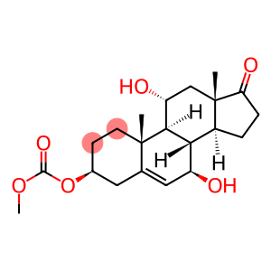 Androst-5-en-17-one, 7,11-dihydroxy-3-[(methoxycarbonyl)oxy]-, (3beta,7beta,11alpha)-