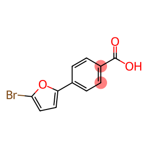 Benzoic acid, 4-(5-bromo-2-furanyl)-