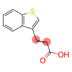 2-Propenoic acid, 3-benzo[b]thien-3-yl-