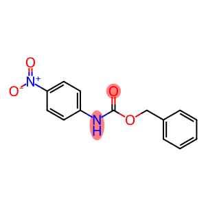 Carbamic acid, N-(4-nitrophenyl)-, phenylmethyl ester