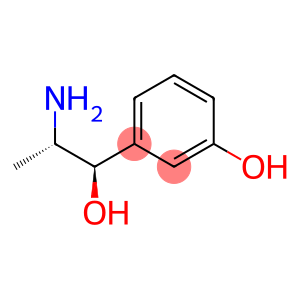Benzyl alcohol, alpha-(1-aminoethyl)-m-hydroxy-, (-)-
